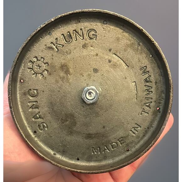 VTG New Sang Kung Lucky Star Dragon Hibachi Copper Stove Taiwan - Really NICE!! - Picture 9 of 9